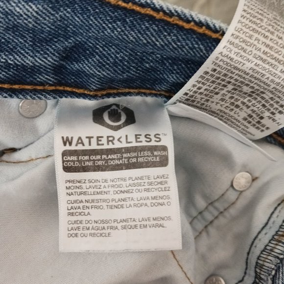 516 Levi Men's Jeans Slim Straight Leg Light Wash 31x30 - Picture 5 of 5